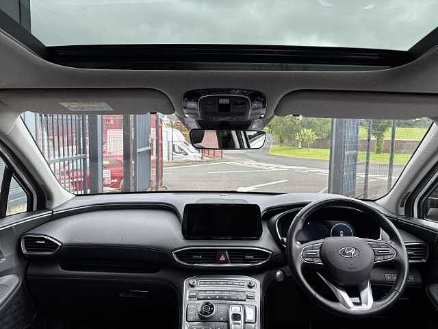 Hyundai SANTA FE Ultimate 1.6 T-GDI 230PS HEV 4WD Creamy White Pearlescent