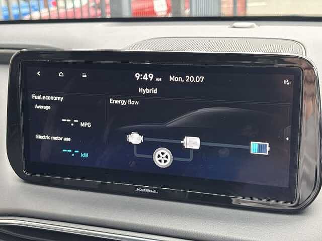 Hyundai SANTA FE Ultimate 1.6 T-GDI 230PS HEV 4WD Creamy White Pearlescent